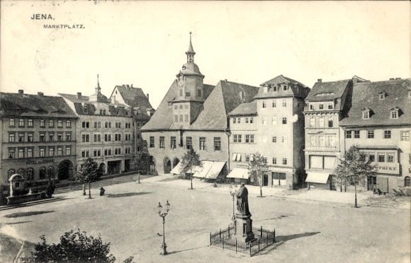 Ak Jena in Thüringen, Marktplatz