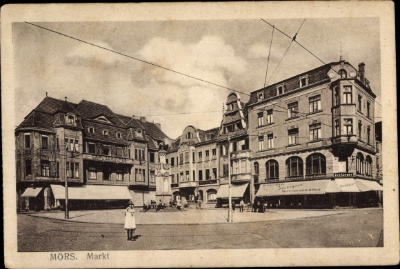 PC Moers on the Lower Rhine, market