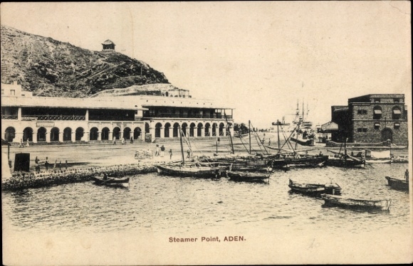 KP Aden Jemen, punkt przystankowy Steamer Point