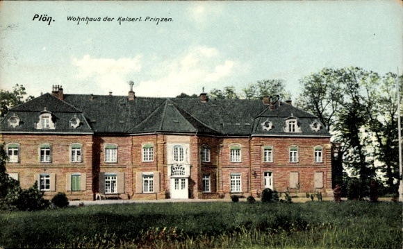 Ak Plön am See Holstein, Wohnhaus der Kaiserlichen Prinzen