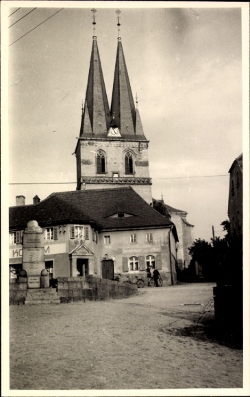 foto Ak Göda in Oberlausitz, kerk