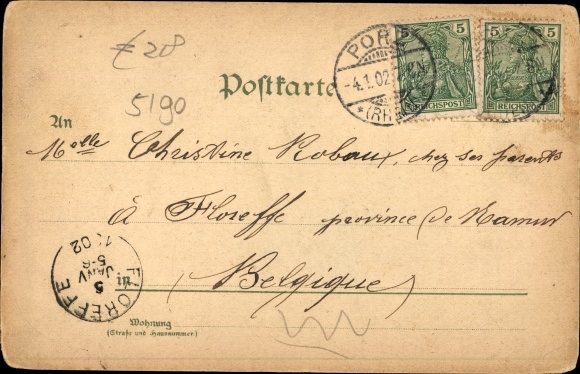 lito Stolberg w Nadrenii, pomnik cesarza Wilhelma I, kościoły, poczta, widok całkowity