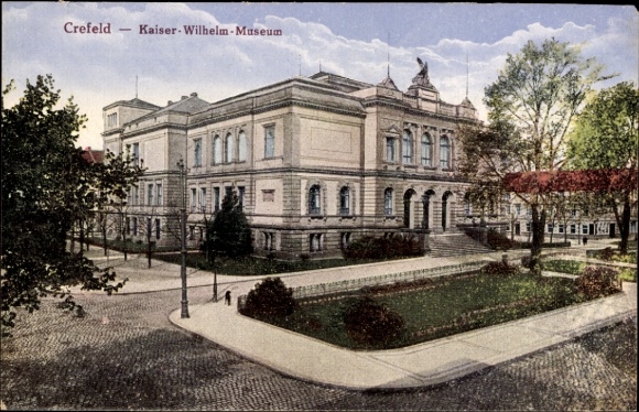 Ak Krefeld am Niederrhein, Kaiser Wilhelm Museum