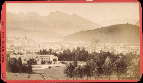 Photo Bad Ischl in Upper Austria, view of the Imperial Park