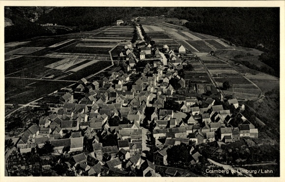 Postcard Cramberg near Limburg an der Lahn, aerial photograph