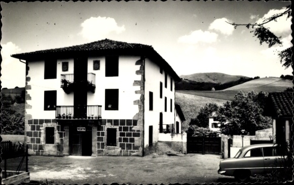 Postcard Dancharinea Dantxarinea Navarra, Venta de Castro