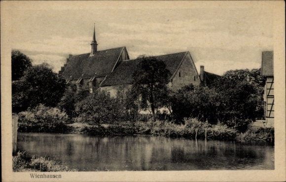 Ak Wienhausen op de Lüneburger Heide, kerk