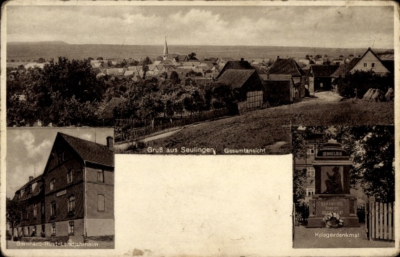 KP Seulingen im Eichsfeld, widok ogólny, pomnik wojenny