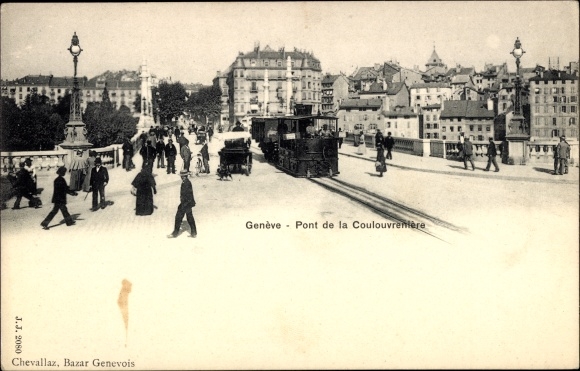 PC Genève Geneva city, Pont de la Coulouvreniere