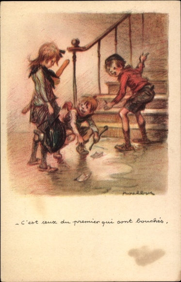 Artysta KP Poulbot, Francisque, C'est ceux du premier qui sont bouches, Ligue Nationale przeciwko Taudis