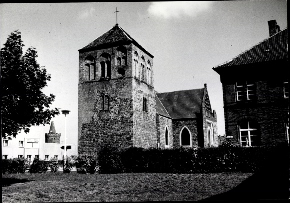 Photo Pasewalk in Mecklenburg-Western Pomerania, Nikolaikirche, 1975