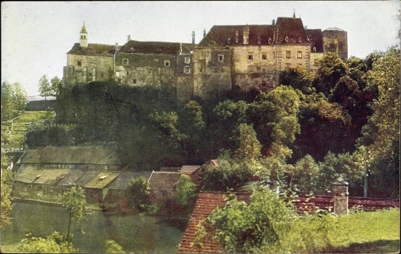 Postcard Raabs an der Thaya in Lower Austria, Burg