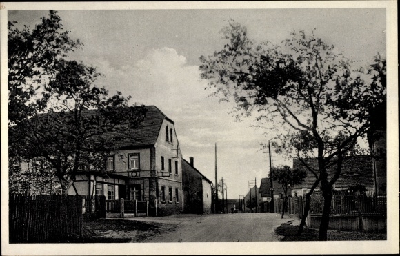 Postcard Gohlis near Riesa Zeithain in Saxony, shepherd&#39;s inn