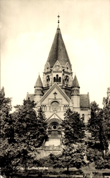 Ak Görlitz in der Lausitz, Lutherkirche