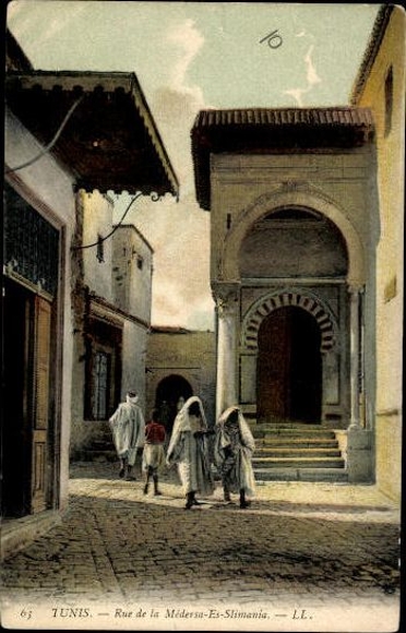 10 alte Ak Tunis in Tunesien, verschiedene Ansichten