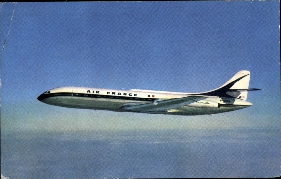 PC French passenger plane, Air France, Caravelle