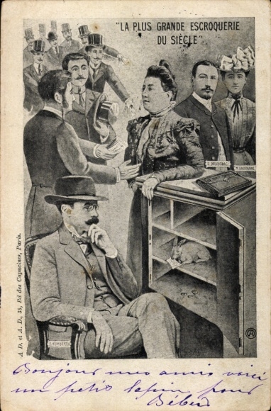 Postcard impostor Therese Humbert, Affair Humbert Crawford