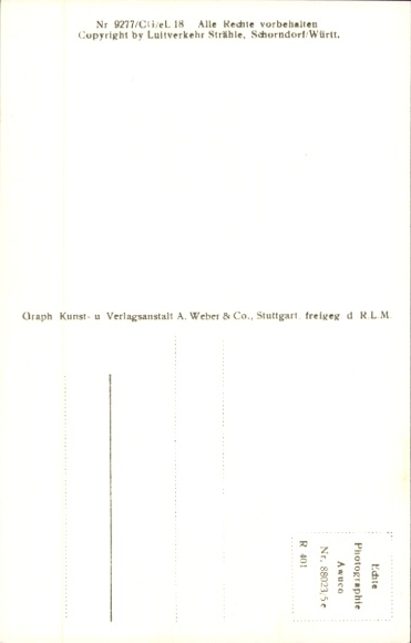 Postcard Backnang in Württemberg, aerial photograph, National Political Education Institute, Napola