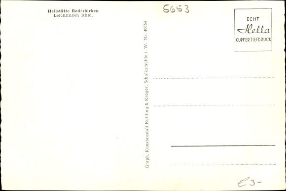 KP Leichlingen w Nadrenii, sanatorium Roderbirken, dom 4