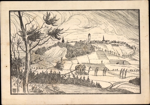 Postcard Rüthen in Westphalia, to the jubilee celebration d. Seminary, 50 Years, 1876-1926