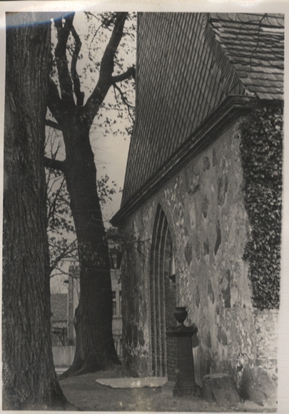 Original Foto Berlin Wittenau, Dorfkirche, um 1948,  ca. 12x17 cm