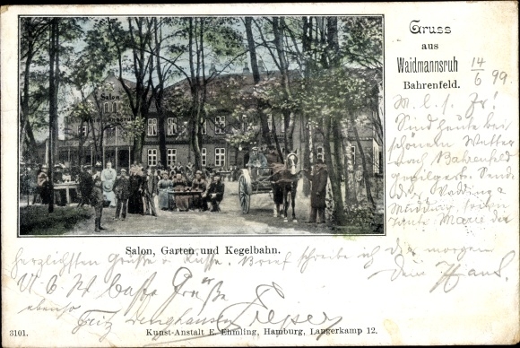 PC Hamburg Altona Bahrenfeld, Waidmannsruh, exterior view, guests