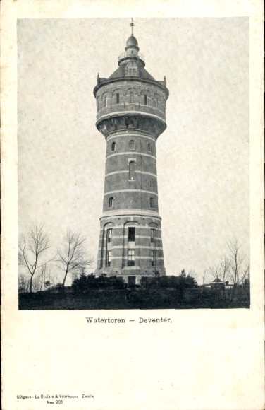 PC Deventer Overijssel Netherlands, water tower