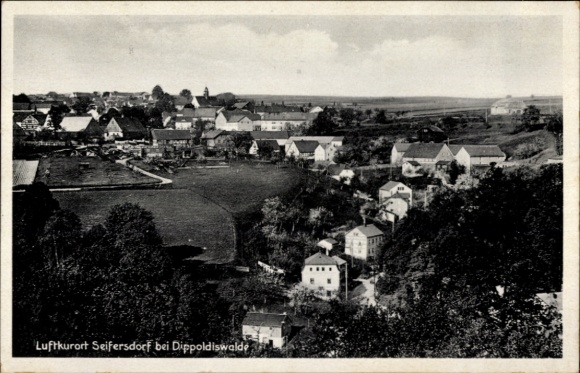 Ak Seifersdorf Dippoldiswalde im Osterzgebirge, Gesamtansicht