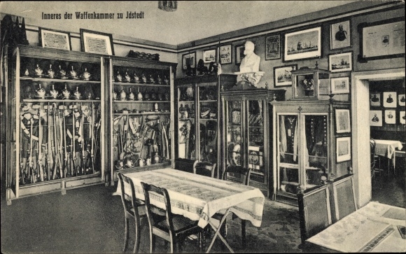 PC Idstedt in Schleswig Holstein, armory, interior view