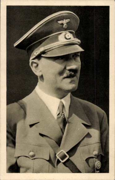 KP Führer i kanclerz Rzeszy Adolf Hitler, portret w mundurze