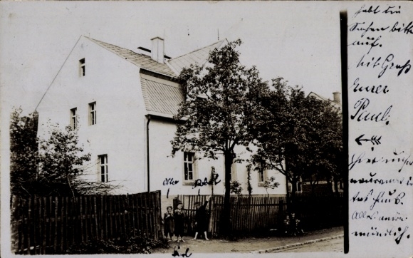 Foto Ak Döbeln in Sachsen, Wohnhaus