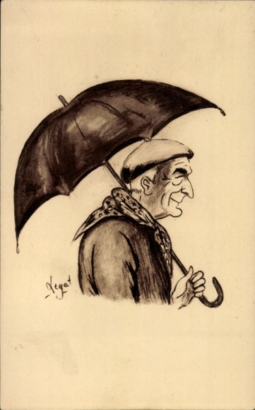 KP artysty Legay, Type de Vieillard Basque