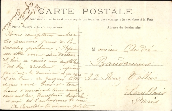 Postcard Caen Calvados, La Caserne Hamelin, overall view
