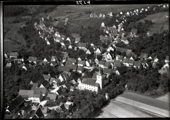 Foto Steinenbronn in Württemberg, Fliegeraufnahme