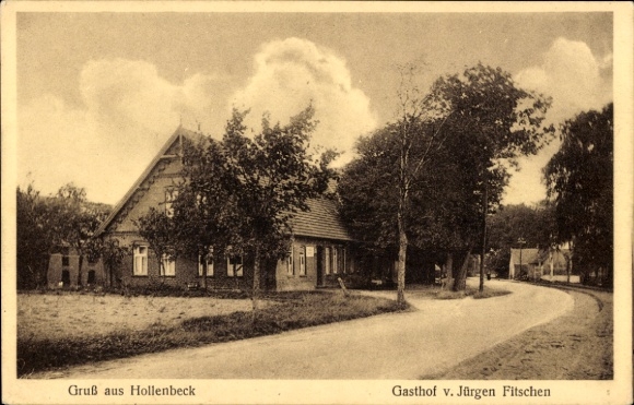Ak Hollenbeck Harsefeld in de wijk Stade, herberg van Jürgen Fitschen