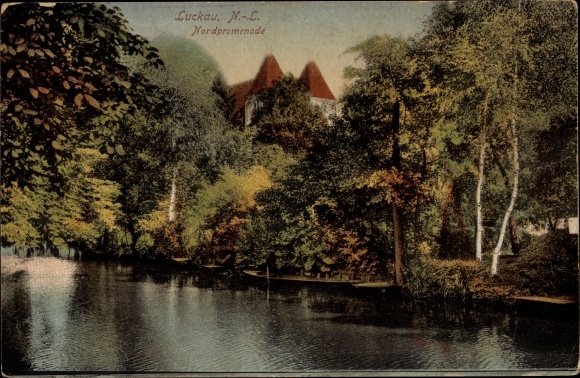KP Luckau w Brandenburgii, północna promenada