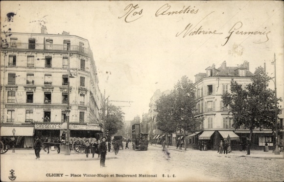 PC Clichy Hauts de Seine, Place Victor Hugo, Boulevard National