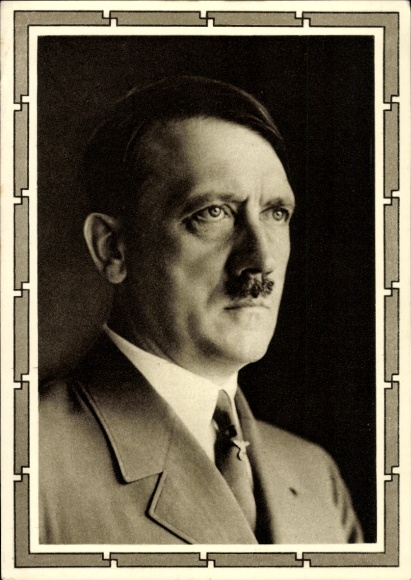 Ganzsachen Ak Kanzler und Führer Adolf Hitler