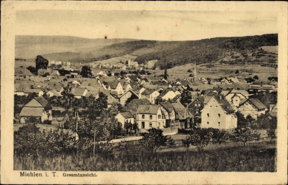 Postcard Miehlen im Taunus, Miehlen i. T. General view.