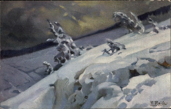Artist PC Reiss, Fritz, Winter in the Black Forest