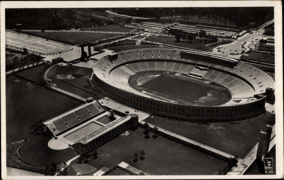 PC Berlin Charlottenburg Westend, Reichssportfeld, Olympic Stadium