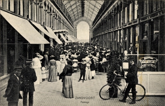 Ak Zandvoort Noord-Holland Nederland, Passage