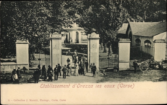 KP Orezza les Eaux Haute Corse, założenie Orezza les Eaux
