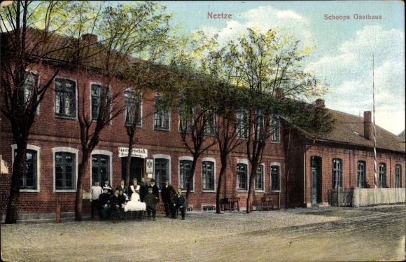Ak Neetze op de Lüneburger Heide, Schoops Gasthaus