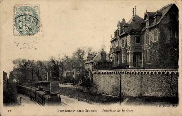 PC Fontenay aux Roses Hauts de Seine, train station