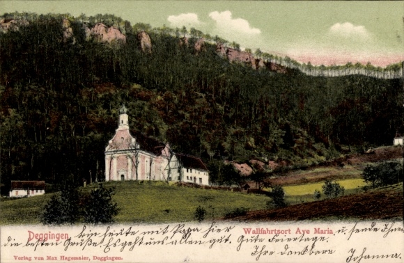 PC Deggingen in Württemberg, Ave Maria pilgrimage site, church