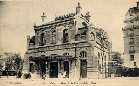 PC Paris XVI Passy, Gare de la Rue Boulainvilliers station