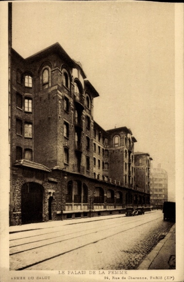 Postcard Paris XI, Palais de la Femme, Rue de Charonne