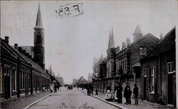 Ansichtkaart Tilburg Noord-Brabant Nederland, Nieuwstraat