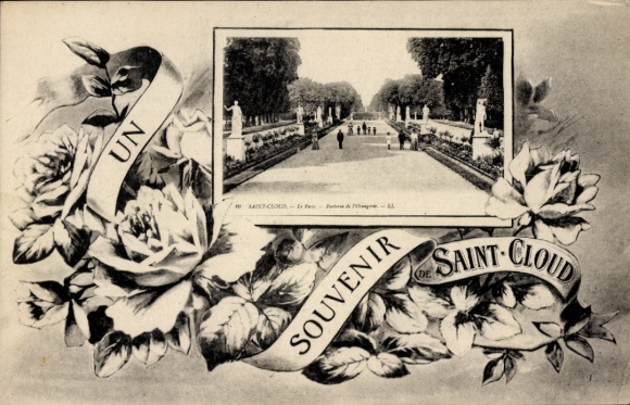 Passepartout CPA Saint-Cloud Hauts-de-Seine, Vue du Rue